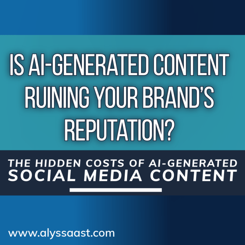 Is AI-Generated Content Ruining Your Brand’s&nbsp;Reputation?